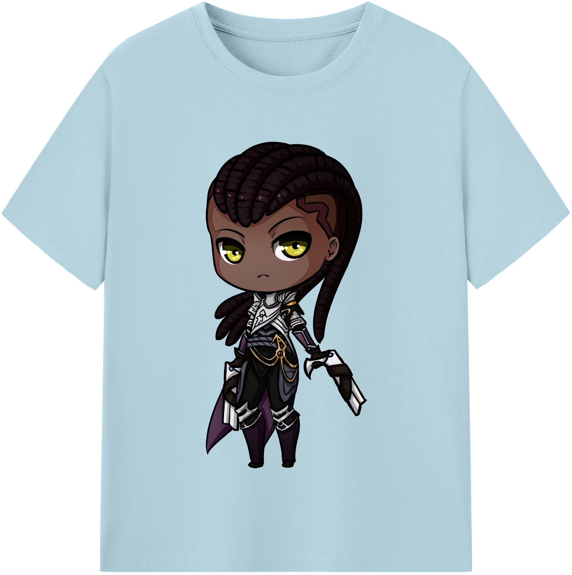 リーグ・オブ・レジェンド League of Legends LOL 綿100％半袖Tシャツ（フロントプリント）